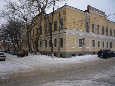 Здание, в котором в 1917 году размещался военно-революционный Совет Елецкого уезда