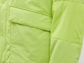 Куртка oversize силуэта с капюшоном