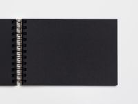 Скетчбук FALAFEL BOOKS А4 S4 Grey Black paper, 62л, 160г