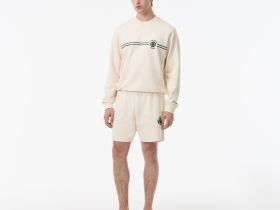 Мужские шорты Lacoste из органического хлопка