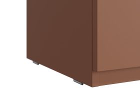 Стеллаж Матис 1-57x162 Терракотовый