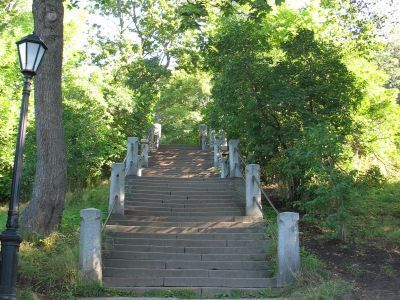 Гранитная лестница