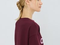 Футболка оверсайз с принтом, Фиолетовый