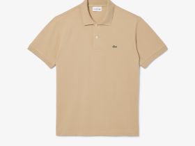 Мужское поло Lacoste из смеси эластичного органического хлопка