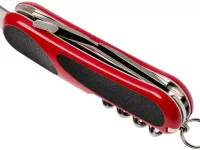 Нож перочинный Victorinox EvoGrip S101, сталь X50CrMoV15, рукоять Cellidor/резина, красно-чёрный