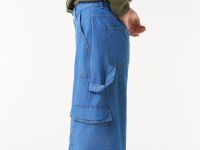 Женские прямые джинсовые брюки Lacoste Loose Fit