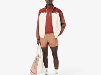 Мужская водоотталкивающая спортивная ветровка Lacoste