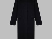 Пальто из шерсти и шелка