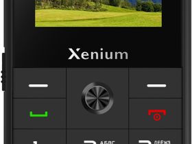 Мобильный телефон Xenium X718 Чёрный
