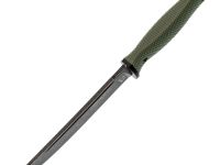 Туристический нож НОКС Смерш М модель 622, сталь AUS-8, рукоять резинопластик, зеленый