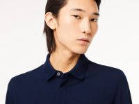 Мужское поло Lacoste с длинными рукавами