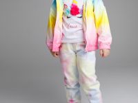 Фуфайка трикотажная для девочек (футболка)