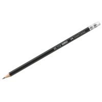 Карандаш чернографитный Faber-Castell "1112" с ластиком HB