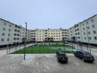 В Майе построили четырехэтажный дом для переселенцев из аварийного жилья