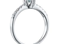 Кольцо из белого золота э0912кц06210022_blue