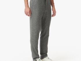 Мужские брюки Lacoste из смеси хлопка и шерсти