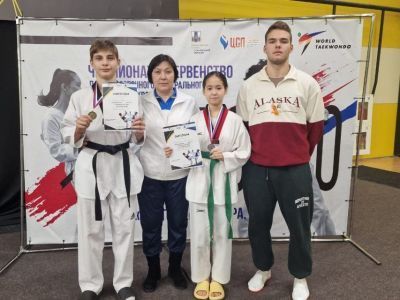 Якутские спортсмены отличились двумя медалями на первенстве Дальнего Востока по тхэквондо