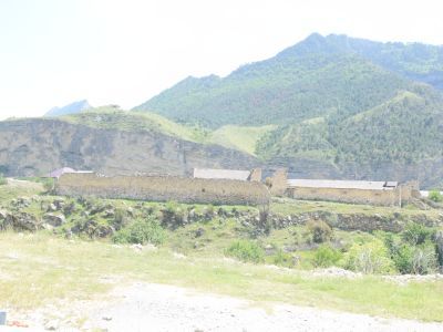 Укрепление с блокгаузом и служебными пристройками