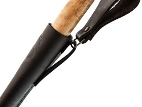 Нож Ханты-Манси, сталь Х12МФ, рукоять карельская береза