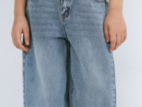 Джинсы Barrel для девочек, Голубой