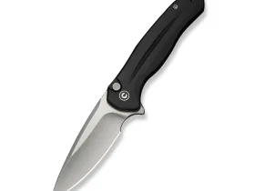 Складной нож CIVIVI Button Lock Kitefin, сталь 14C28N, рукоять алюминий