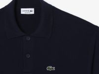 Мужское трикотажное поло Lacoste из органического хлопка
