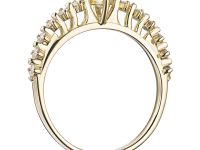 Кольцо из желтого золота с бриллиантами э0301кц02220014