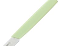 Нож кухонный для фруктов и овощей Okroshka Salad 10 см, сталь 5cr15mov, рукоять пластик, зеленый