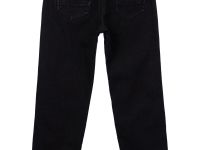 Брюки текстильные джинсовые утепленные флисом для мальчиков