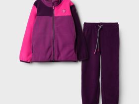 Комплект трикотажный для девочек: толстовка, брюки