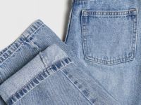 Джинсы Barrel для девочек, Голубой