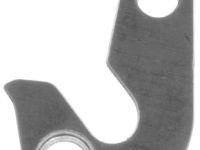 Держатель заднего переключателя &quot;петух&quot; Meta №81 фрезерованный (серебристый)