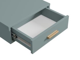 Тумба прикроватная подвесная Ивейн 5-42x15 Серо-зеленый