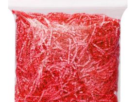 Бумажный наполнитель MESHU 2 мм, 100 г, красный