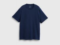 Базовая футболка из хлопка, Синий