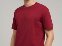 Свободная футболка comfort fit из хлопкового джерси