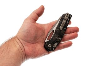 Складной нож Microtech MSI, сталь М390, рукоять полимер, темный камуфляж