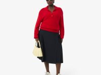 Женский шерстяной свитер Lacoste с высоким воротником