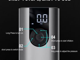 Cycplus Насос Cycplus A8 (5V, 2600mAh, 150psi), цвет Серый