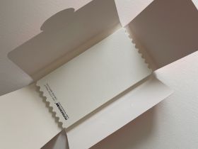 Набор акварельных открыток Potentate 8х15,5 см 20 л 100% хлопок, гладкое зерно, край волна