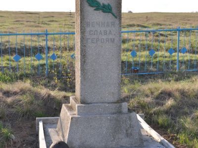 Братская могила советских воинов, погибших в период Сталинградской битвы