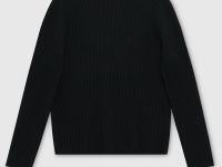 Трикотажный женский джемпер с длинным рукавом