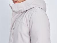 Утепленная куртка с капюшоном