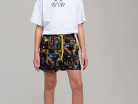 Шорты текстильные плавательные для мальчиков, средней длины