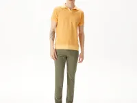 Мужское хлопковое поло Lacoste Regular Fit