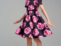 Платье текстильное для девочек