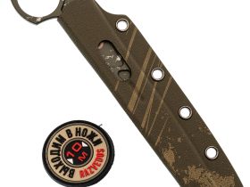 Скелетный нож N.C. Custom Thorn Razvedos Edition LE Boba Fett Cerakote, сталь AUS-8