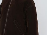 Жакет с бархатным напылением, Коричневый