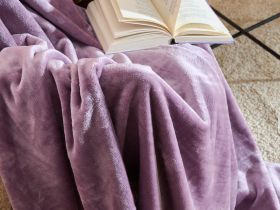 Плед Supersoft, сирень