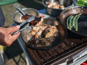 Фоторепортаж с фестиваля-конкурса «Полевая кухня» в Якутске